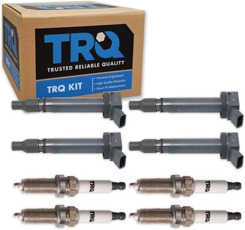 Miniatura 87 de Kit de Bobina de Encendido y Bujía TRQ 8 Piezas Bujías de Iridio Compatibles con Mercedes-Benz C250 2012-2015 y SLK250 2012-2015
