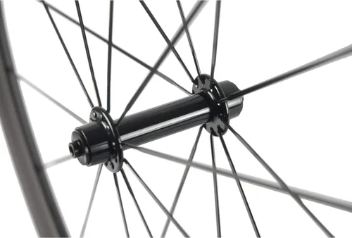 Miniatura 7 de Superteam Juego de ruedas de carbono 38/50/60/88mm 700c Clincher de 23mm UD con acabado mate