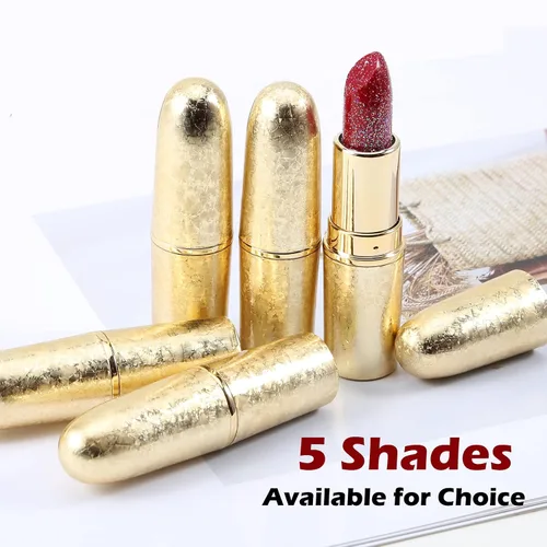 Miniatura 6 de Boobeen Bálsamo labial hidratante con purpurina para labios brillante, color de labios antiadherente, fórmula altamente pigmentada que da acabado
