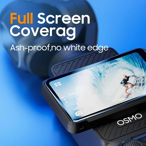 Miniatura 6 de DJI Osmo Pocket 3 - Protector de pantalla y protector de lente, 2 unidades, vidrio templado, dureza 9H, resistente a los arañazos, ultra HD