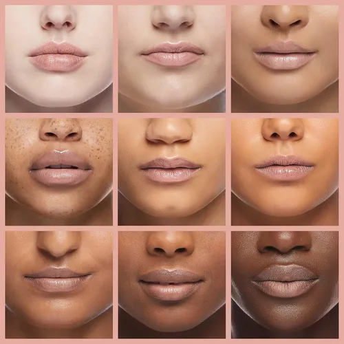 Miniatura 4 de Pure Illumination - Brillo de labios con cepillo aplicador iluminado por LED + espejo lateral, antiadherente, hidratante, brillos labiales