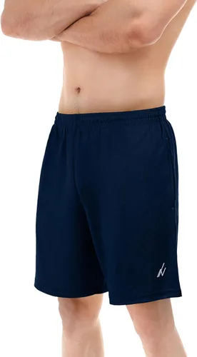 Miniatura 5 de NY Threads Pantalones cortos deportivos para hombre, de secado rápido, holgados, ligeros, para correr, entrenamiento, gimnasio, con bolsillos