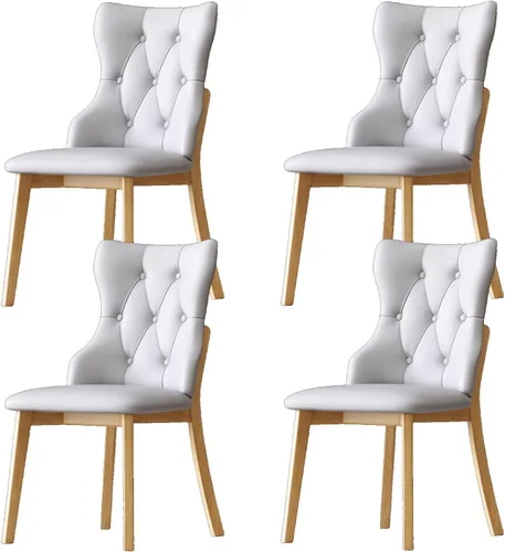 Miniatura 20 de Upholstered Dining Chairs Set, Modern Kitchen Dining Chairs Backrest Reading Office Desk Chair, for Living Room & Bedroom, Living Room, Home