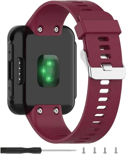 Miniatura 7 de Compatible con la correa Garmin Forerunner 35, bandas de repuesto de silicona Solf para reloj Garmin Forerunner 35