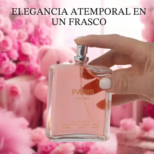 Miniatura 7 de NovoGlow Paris For Her Eau de Parfum - Perfume en aerosol, fragancia para mujer, colonia diaria casual, botella de 3.4 onzas, aroma duradero, regalo