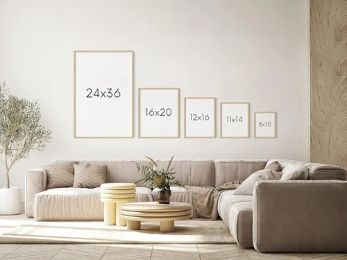 Miniatura 6 de HAUS AND HUES Crea tu propio arte de pared personalizado para galería, imprime imágenes desde tu teléfono y carga tus imágenes para regalos de fotos