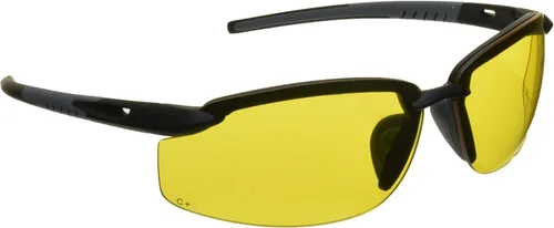 Miniatura 7 de ProSPORT - Gafas de sol amarillas de seguridad Z87 para hombres y mujeres, protección nocturna, antirreflejos, conducción Barricade - Se adapta a