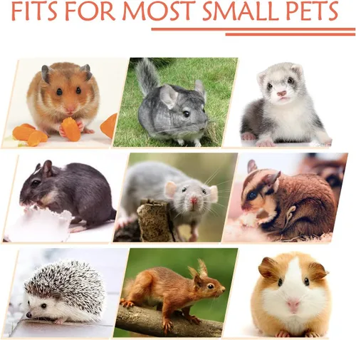 Miniatura 5 de LEFTSTARER Hamaca planeadora de azúcar de triple capa, hamaca pequeña para mascotas, accesorios de jaula de planeador de azúcar, ropa de cama