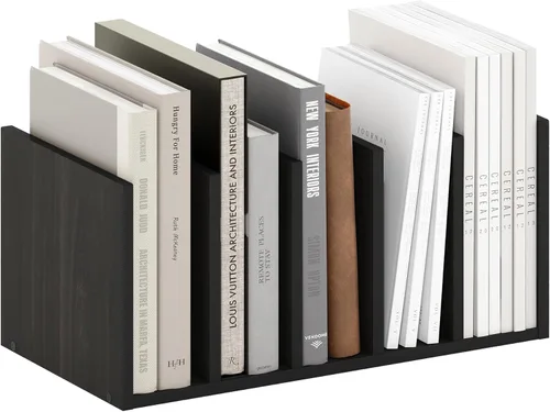 Miniatura 14 de Furinno Hermite Estantería Organizadora de Escritorio Librero, Espresso