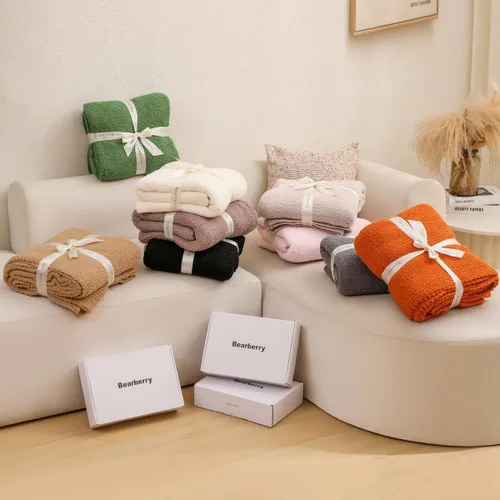 Miniatura 9 de Bearberry - Manta de forro polar súper suave y esponjosa para sofá, cama o sofá cama, manta cálida y acogedora para todas las estaciones