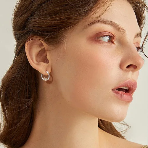 Miniatura 3 de Pendientes de cerdo de plata de ley 925 con diseño de animales, hipoalergénicos, regalos de joyería de cerdo para mujeres y niñas amantes