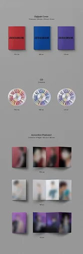 Miniatura 2 de ASTRO [ ALL YOURS ] 2nd Album 3 Ver FULL SET. 3 CD+1p FOLDED POSTER+3 Photo Book(each 104p)+3 Accordion Post Card(each 6p) 3 Message Card+3 Photo