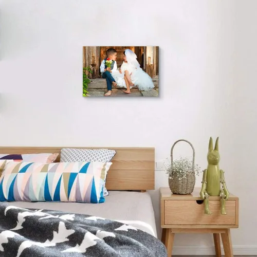 Miniatura 4 de SIGNWIN Impresiones en lienzo personalizadas con tus fotos, fotos personalizadas a lienzo enmarcado, 8 x 10 pulgadas
