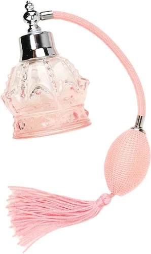 Miniatura 3 de None Branded YangLand - 1 botella de perfume vacía recargable de vidrio de 3.4 fl oz, botella de perfume recargable vintage, botella de vidrio