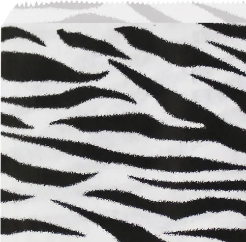 Miniatura 6 de Ikee Design 200 unidades de papel de 4 x 6 pulgadas con estampado liso o bolsas de estraza estampadas para dulces, galletas, mercancía, recuerdos