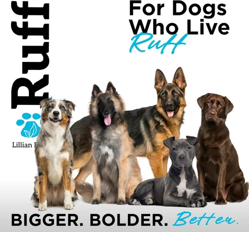 Miniatura 8 de Ruff by Lillian Ruff - Acondicionador de avena de coco y sándalo para perros, hidrata y calma la piel seca con picazón, promueve un pelaje
