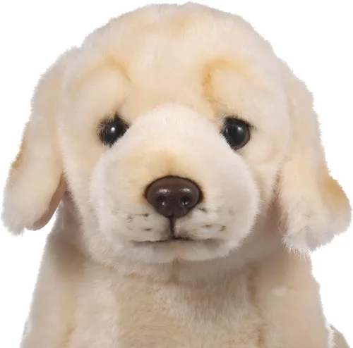 Miniatura 4 de Golden Retriever - Animal de peluche de perro de tamaño mediano de 15 pulgadas para niñas y niños, lindos peluches, juguetes de felpa suave