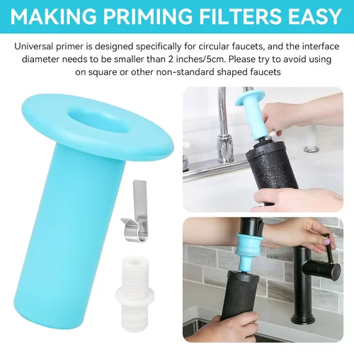 Miniatura 2 de Kit de imprimación de filtro para sistemas de filtración de agua alimentados por gravedad Berkey, filtros universales para sistema de agua Berkey