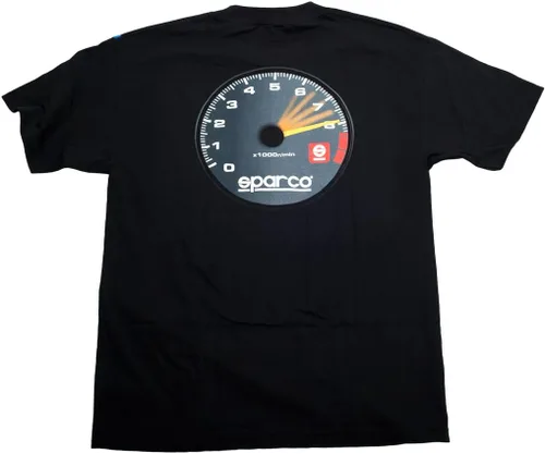 Miniatura 2 de Sparco SP01600NR4XL TACH XL Camiseta negra