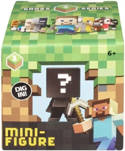 Minecraft Mini figura, acción coleccionable en miniatura, aventura y narración de historias, regalo para fanáticos de Minecraft a partir de 6 años