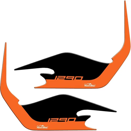 Miniatura 2 de Resin Bike Adhesivos 3D para motocicleta compatibles con KTM 1290 Super Adventure S y R 2021-2025. Protectores de mano(s) contra impactos