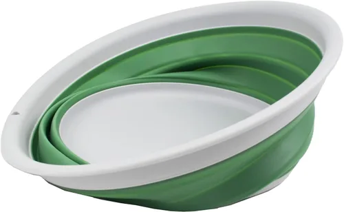 Miniatura 8 de SAMMART Tina plegable de 7.5 L (1.98 galones) - Tina plegable - Lavabo portátil - Tina de plástico que ahorra espacio