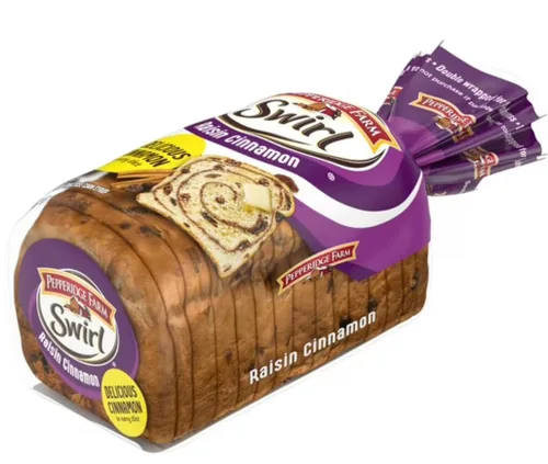 Miniatura 3 de Pepperidge Farm Swirl - Pan de canela con pasas marrones, 16 onzas (paquete de 2)