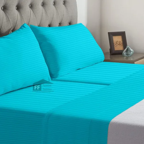 Miniatura 29 de Juego de sábanas para cama ajustable, tejido de satén suave, 400 hilos, 100% algodón egipcio, 5 piezas con 2 sábanas bajeras, juego de sábanas de 25