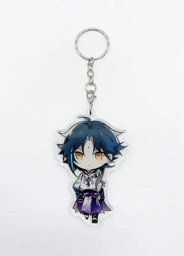 Miniatura 150 de YJacuing Genshin Impact - Figura de llavero de acrílico