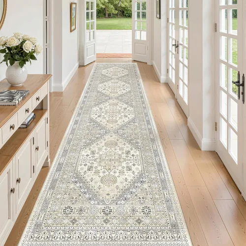 Miniatura 92 de zesthome Alfombra 4x6 - Alfombra Resistente a Manchas Lavable, Alfombras con Respaldo Antideslizante para Sala de Estar, Alfombras Pequeñas de Área