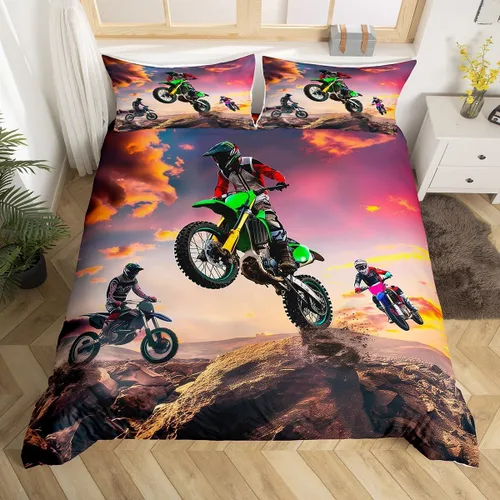 Miniatura 21 de Erosebridal Juego de ropa de cama con diseño de galaxia tamaño matrimonial, diseño de atrapasueños con temática bohemia, juego de funda de edredón