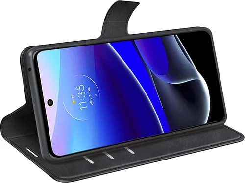 Miniatura 4 de Funda con tapa para Motorola Moto G 5G 2022 Cartera de cuero PU Funda protectora magnética para teléfono móvil Moto G (2022) Funda tipo libro