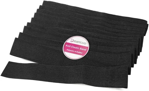 Miniatura 9 de Dreamlover Banda de peluca, banda elástica para coser, 1 pulgada x 6 yardas
