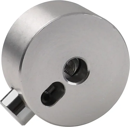 Miniatura 7 de Tuerca de aleación de aluminio compatible con piezas de instrumentos de percusión (negro)