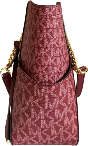 Miniatura 4 de Michael Kors Jet Set - Bolso de hombro con cadena grande de viaje Mulberry Multi Mulberry Multi