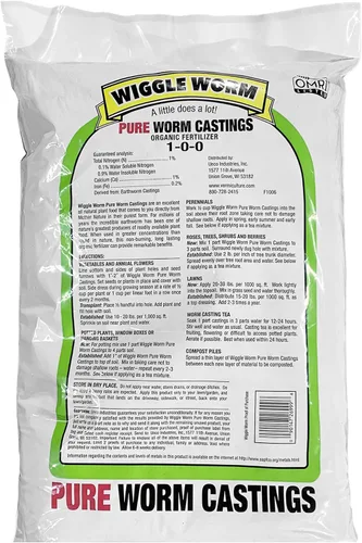Miniatura 2 de Abono orgánico Unco Industries Wiggle para mejorar suelos, 15 libras
