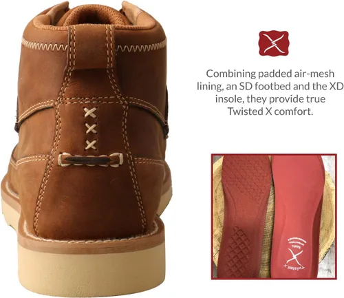 Miniatura 5 de Twisted X Botas de suela de cuña para hombre
