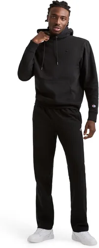 Miniatura 5 de Champion Men's Pullover Fleece Hoodie, Standard Fit, Midweight, C Logo, Available in Regular and Big & Tall Negro - C Logo