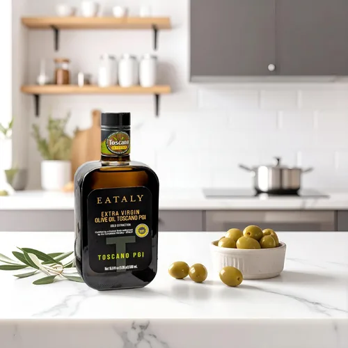 Miniatura 5 de Eataly Aceite de Oliva Virgen Extra de Italia, IGP Toscana, Frasco prensado en frío de 16.9oz (16.9 fl oz)