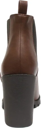 Miniatura 2 de Soda Glove - Botines con suela con ranuras, elástico lateral y tacón grueso