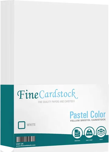 Miniatura 26 de Papel de cartulina de color 67 Vellum Bristol, tamaños: 8.5 x 11 11 x 17 8.5 x 14 1 resma de 250 hojas por paquete. (8.5 x 11 azul)