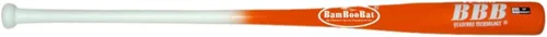 Miniatura 9 de BAMBOOBAT by Pinnacle Sports Equipment INC. Bate de béisbol de bambú para adultos Fungo Infield/Outfield 2-Mango blanco/barril escarlata