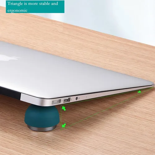 Miniatura 4 de Almohadilla de enfriamiento para laptop, soporte de enfriamiento para computadora portátil, bola invisible para computadora portátil