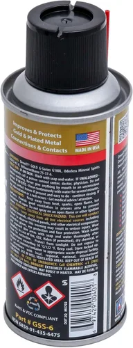 Miniatura 3 de Hosa G5S-6 CAIG DeoxIT mejorador de contacto 5 % spray, 5 oz