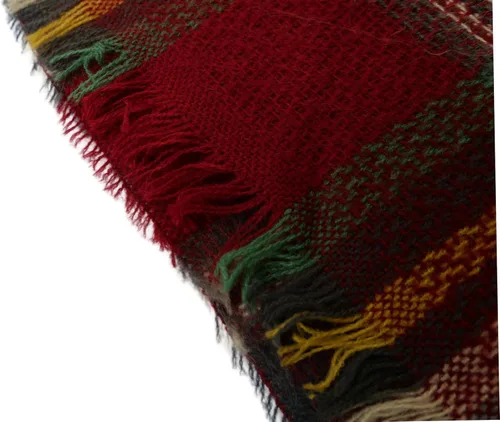 Miniatura 15 de Wander Agio - Bufanda envolvente con diseño a cuadros o triangular para mujer, cálida y larga, de punto, sensación de cachemira, chal