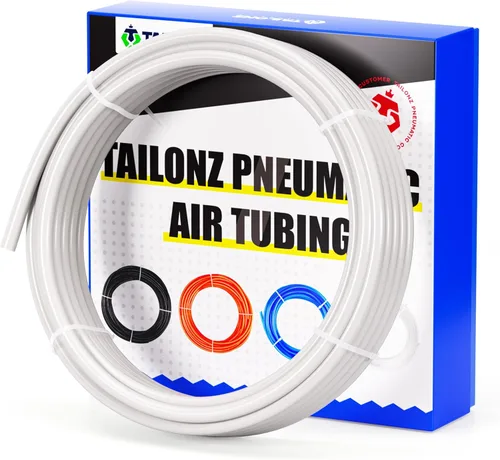 Miniatura 15 de TAILONZ PNEUMATIC Air Line DOT - Tubo de nailon neumático negro de 1/2 pulgada (32.8 pies), manguera de nailon
