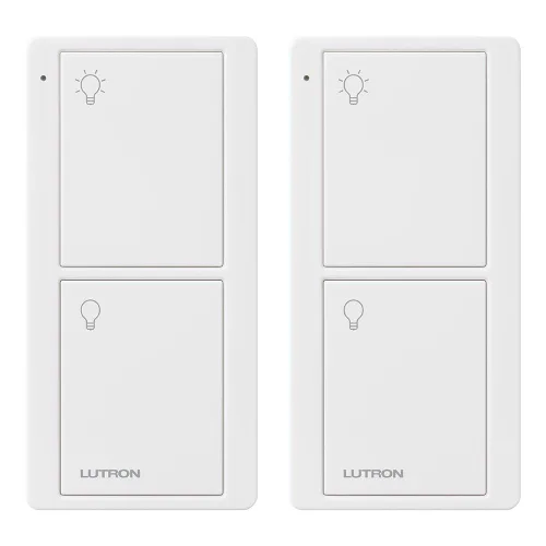 Miniatura 6 de Lutron Pico - Control remoto para interruptor inteligente Caseta, control de 2 botones, control de encendido/apagado, para uso en mesa o montaje