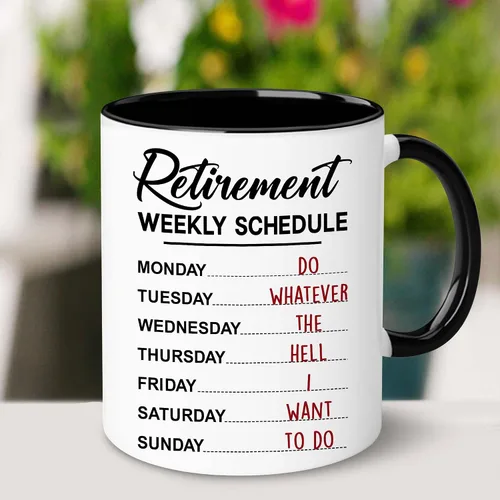 Miniatura 3 de WHIDOBE Regalo de jubilación – Regalo para hombres y mujeres de jubilación – Regalos para jubilados – Regalos de calendario semanal de jubilación