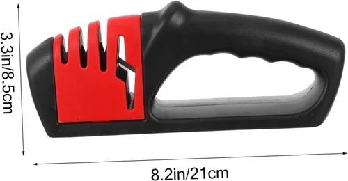 Miniatura 3 de Tofficu Accesorios para afilar cuchillas, herramienta resistente para afilar cuchillos de 4 etapas, fácil de usar para el hogar
