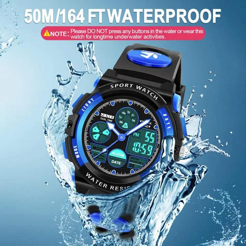 Miniatura 4 de Dodosky Juguetes para niños de 5 a 12 años LED de 1640ft relojes deportivos digitales impermeables para niños regalos de cumpleaños regalos